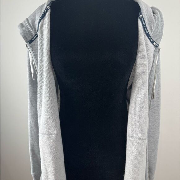 Tommy Hilfiger Light Gray Hoodie womens 1xl - Picture 10 of 14